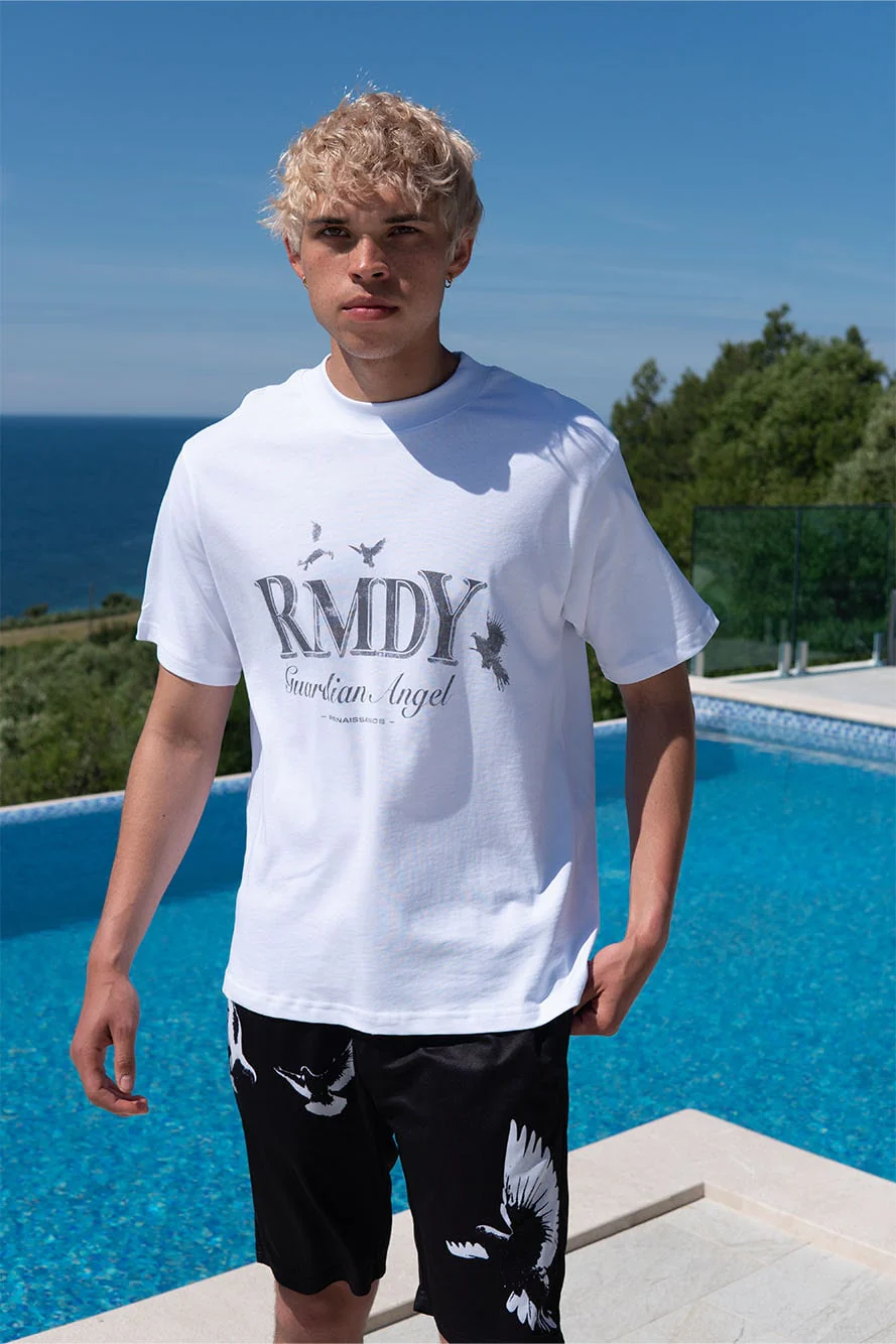 White Dove Graphic Tee